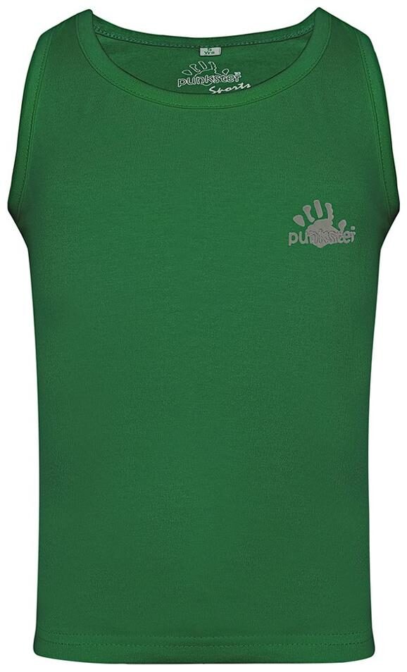 

punkster Girl Cotton Printed Top - Green