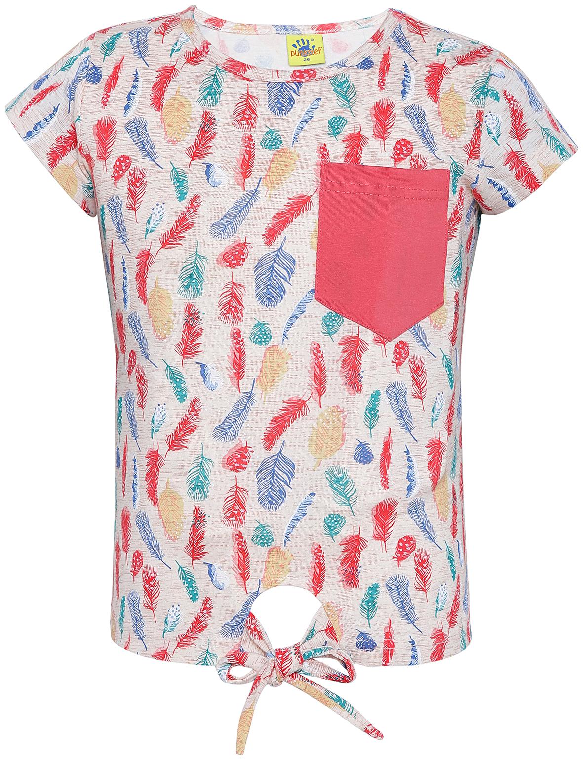 

punkster Girl Cotton Printed Top - Multi