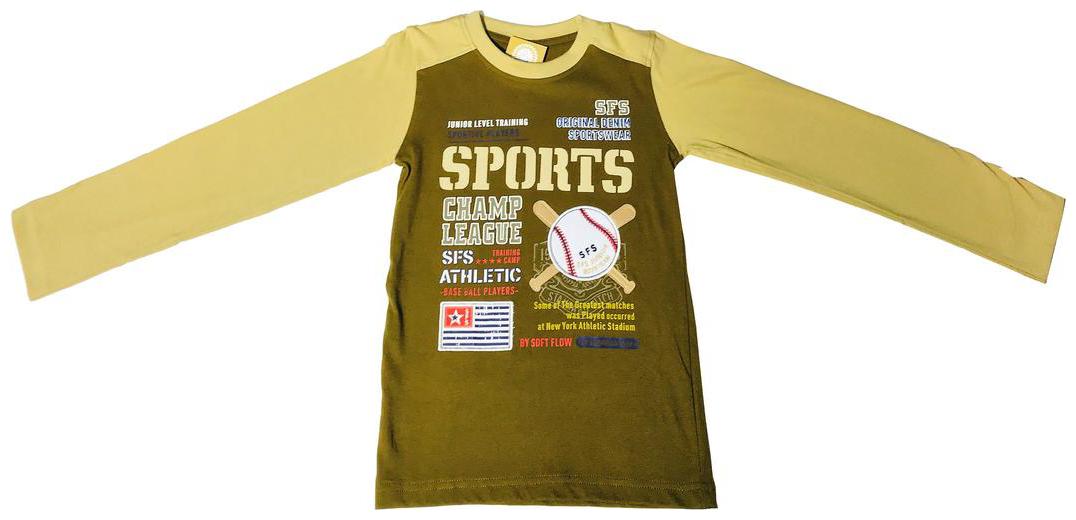 

Qamash Boy Cotton Embellished T-shirt - Yellow