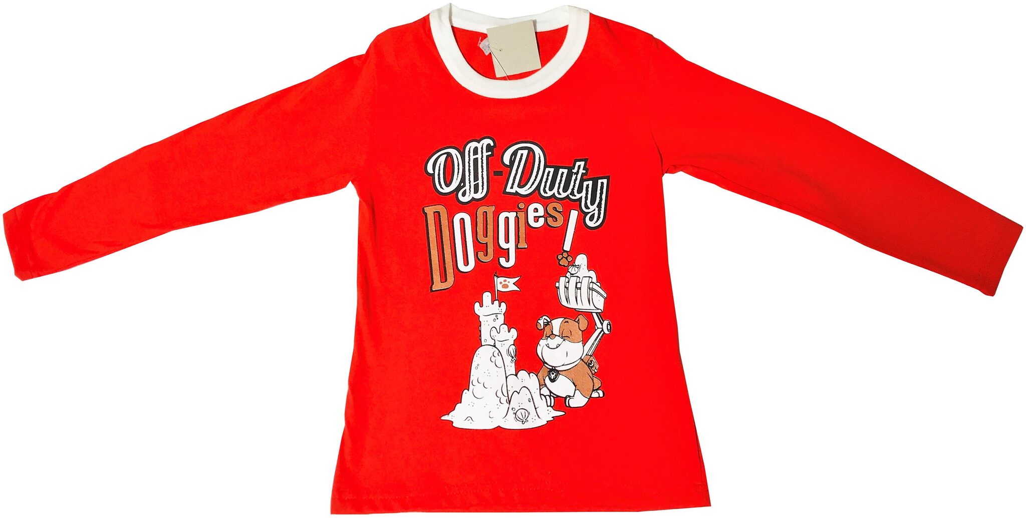

Qamash Boy Cotton Cartoon print T-shirt - Red