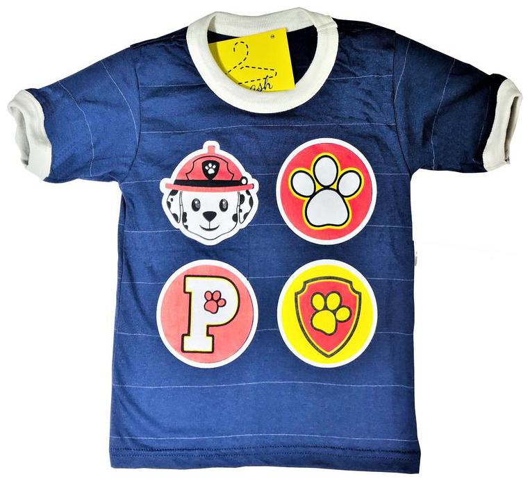 

Qamash Boy Cotton Printed T-shirt - Blue