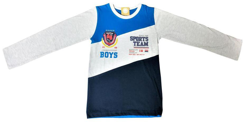 

Qamash Boy Cotton Embellished T-shirt - Blue
