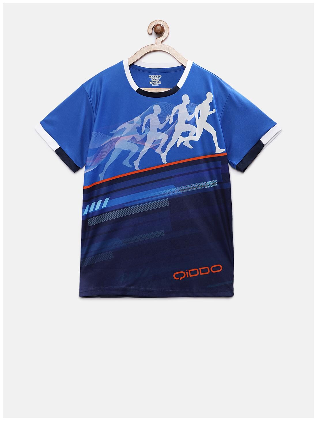 

Qiddo Boy Polyester Printed T-shirt - Blue