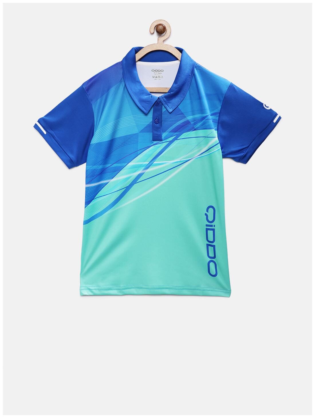 

Qiddo Boy Polyester Printed T-shirt - Blue