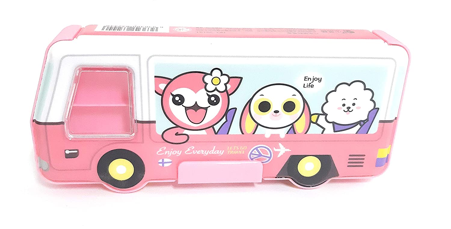 

QIPS Pencil Box Plastic Set of 1 Multi