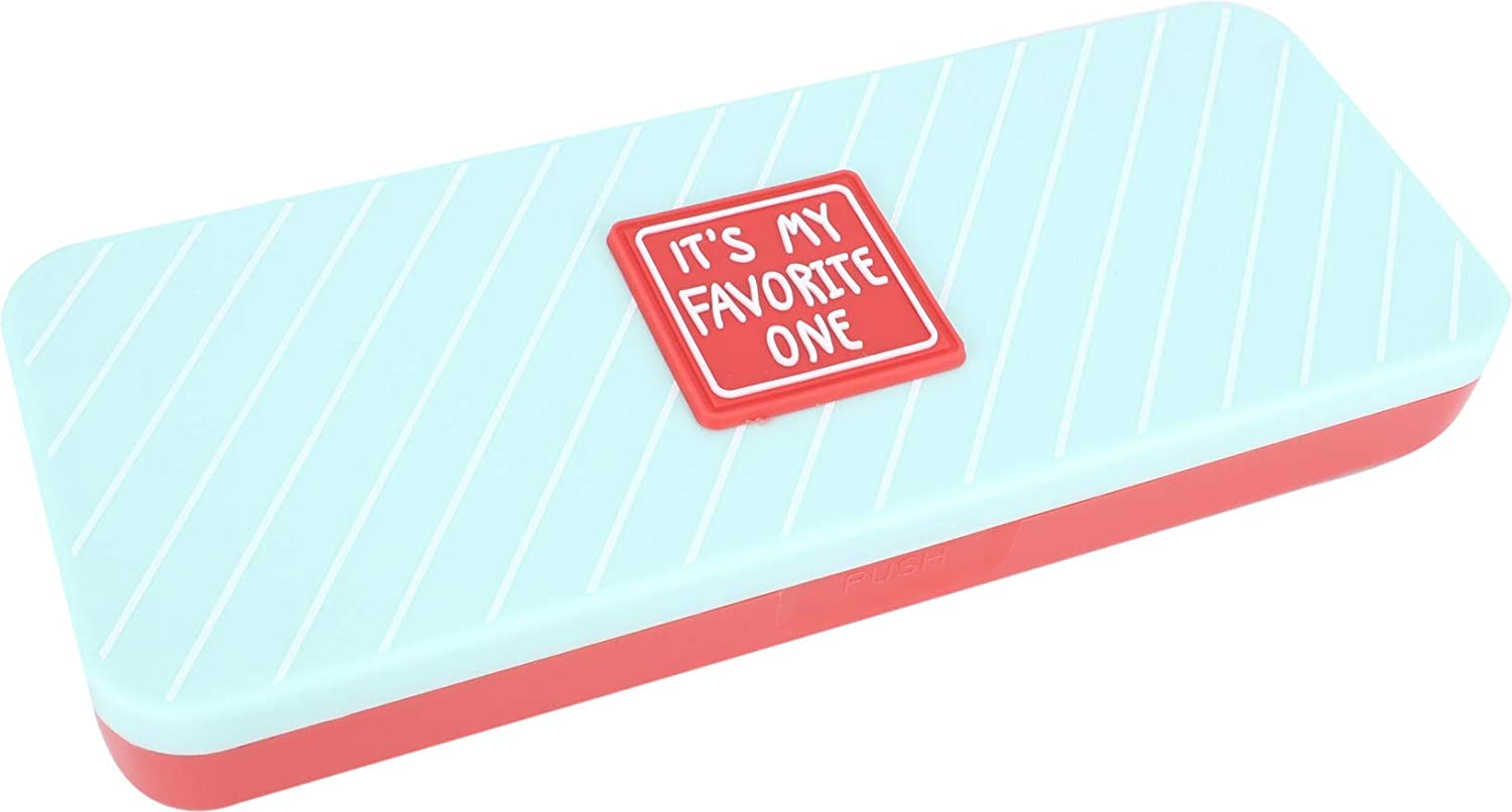 

QIPS Pencil Box Plastic Set of 1 Blue