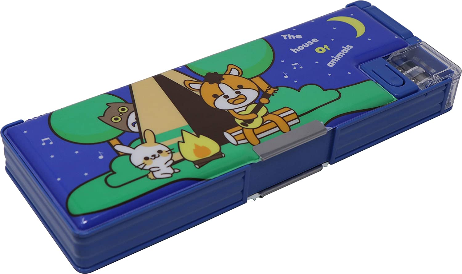 

QIPS Pencil Box Plastic Set of 1 Multi