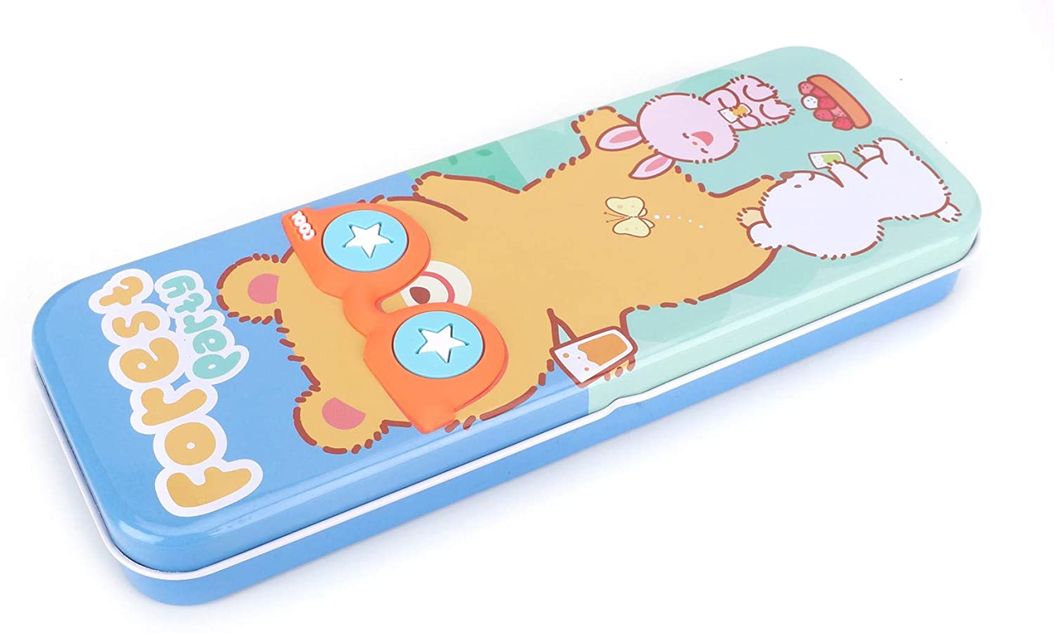 

QIPS Pencil Box Metal Set of 1 Multi