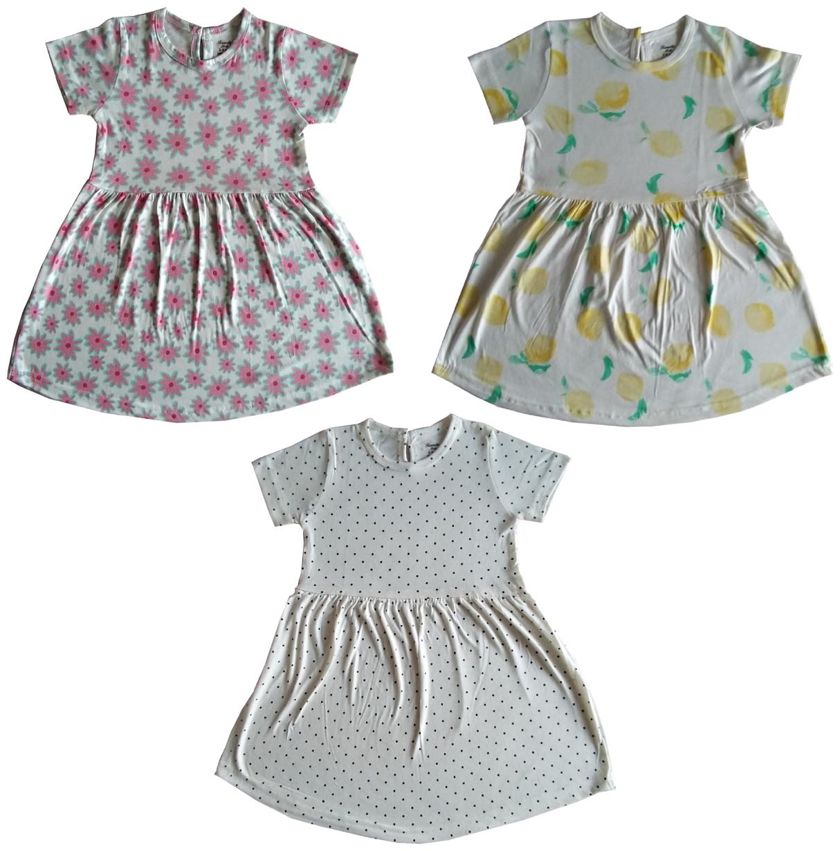 

Ramola Baby girl Cotton Printed Princess frock - Multi