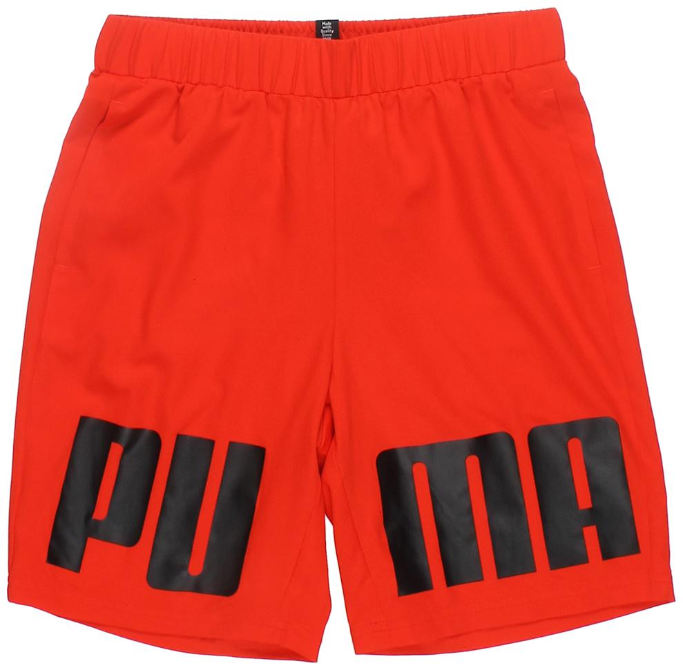 

Puma Boy Printed Shorts 3 4ths - Red