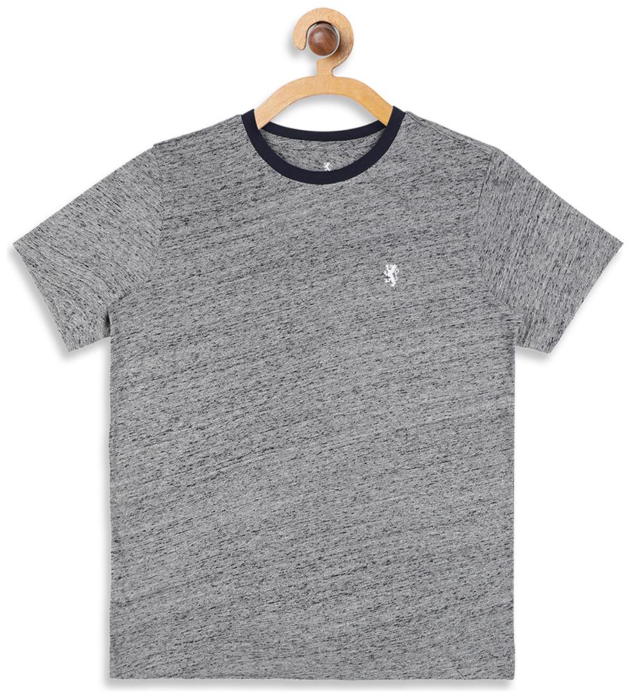 

Red Tape Boy Cotton blend Solid T-shirt - Grey