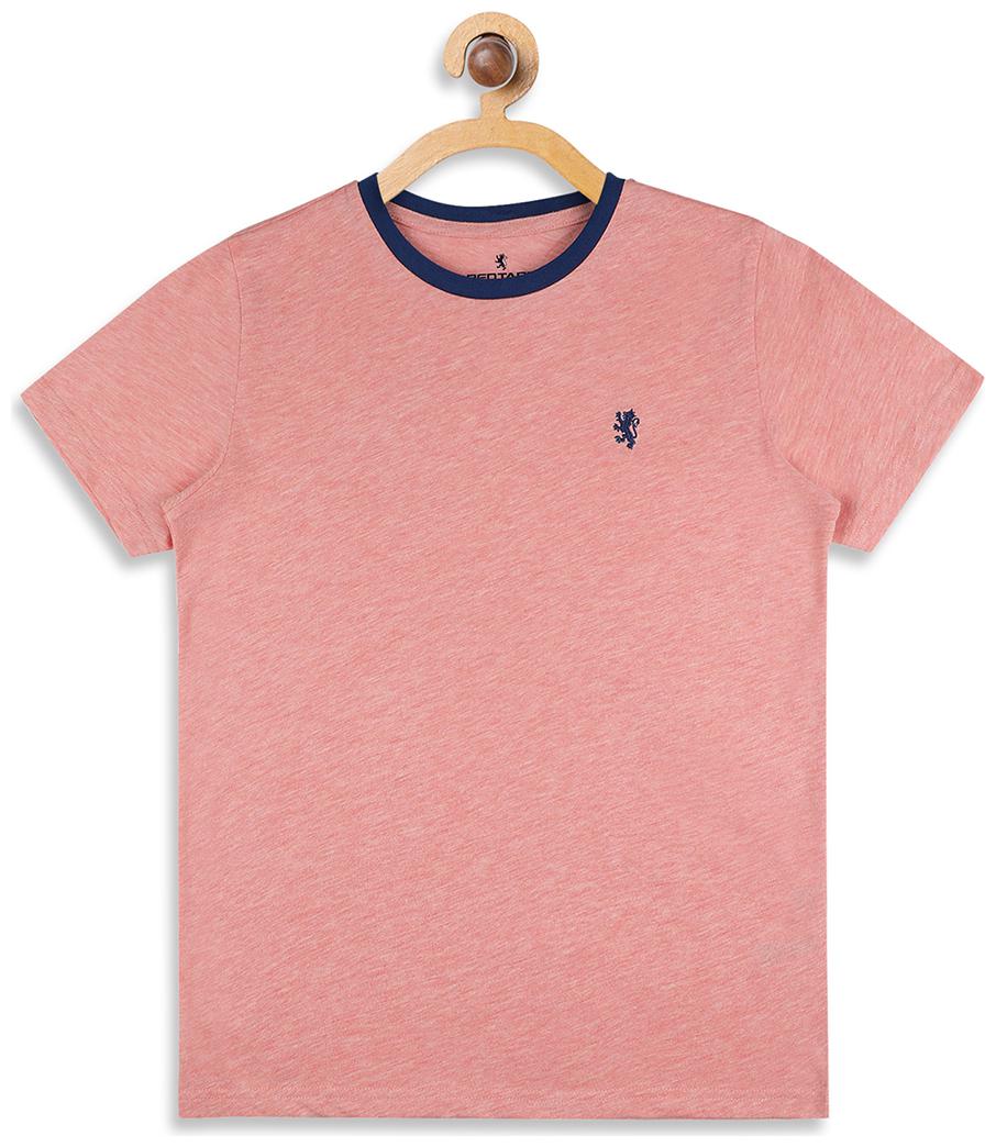 

Red Tape Boy Cotton blend Solid T-shirt - Orange