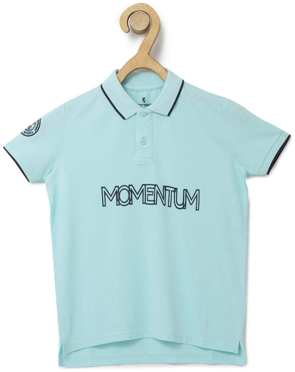 

Red Tape Boy Cotton Printed T-shirt - Blue