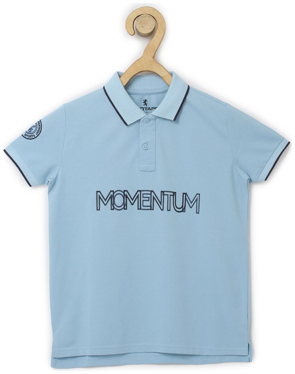 

Red Tape Boy Cotton Printed T-shirt - Blue