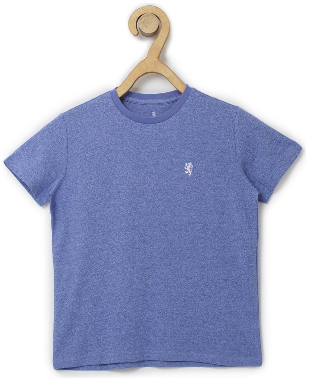 

Red Tape Boy Cotton blend Solid T-shirt - Blue