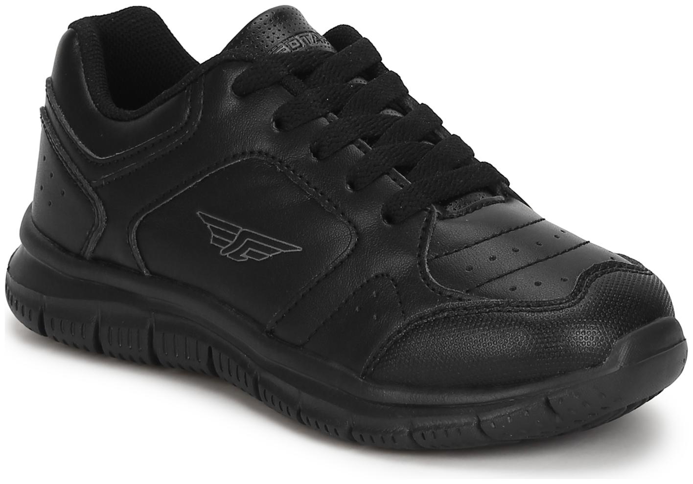 

Red Tape Black Unisex Kids School Shoes
