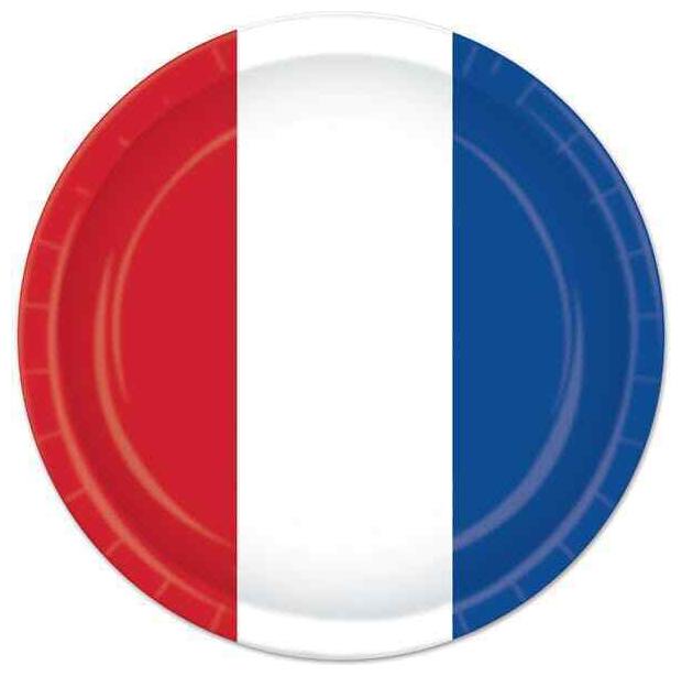 

Red White Blue Plates