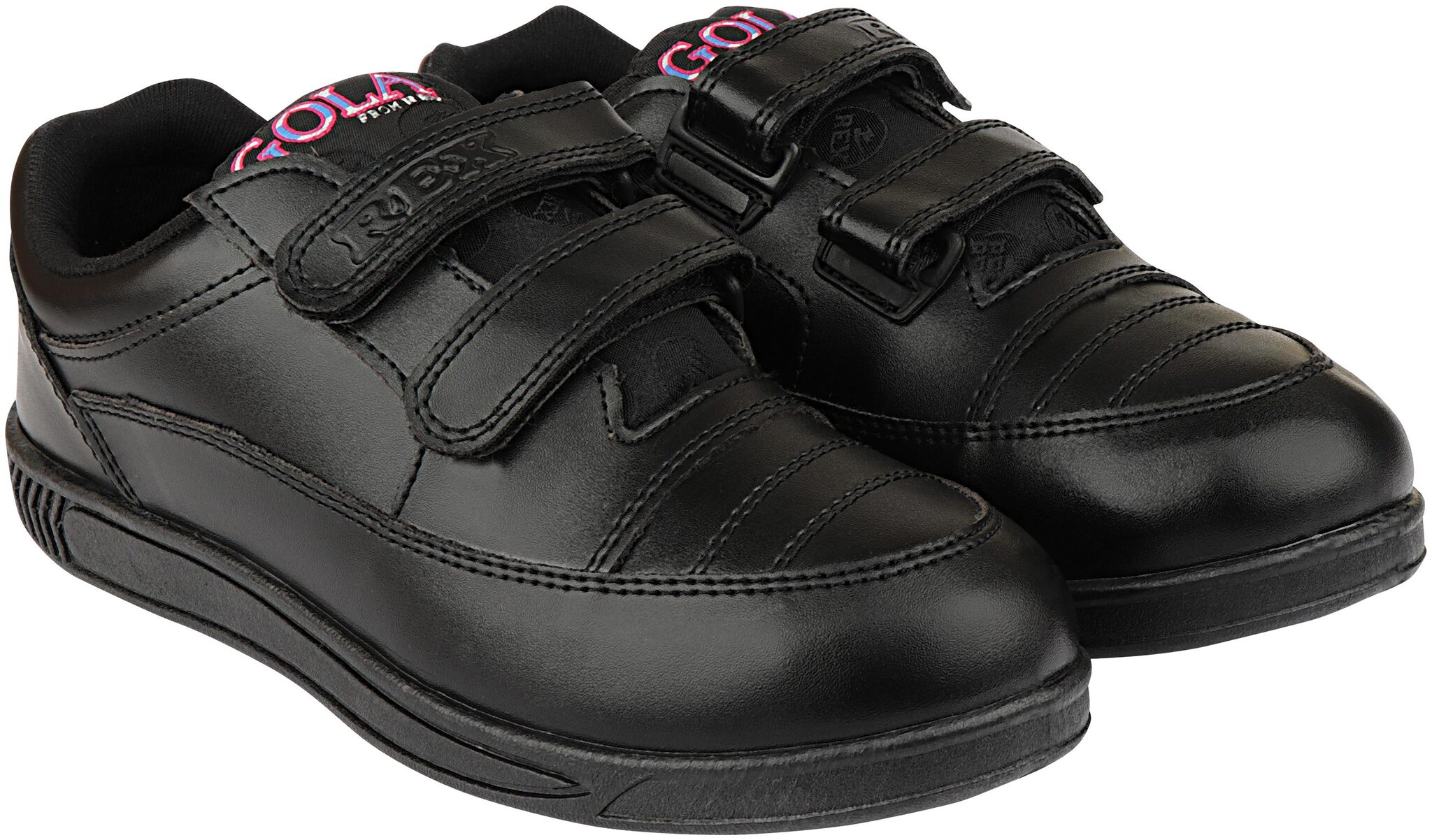 

Rex Black Boys School Shoes