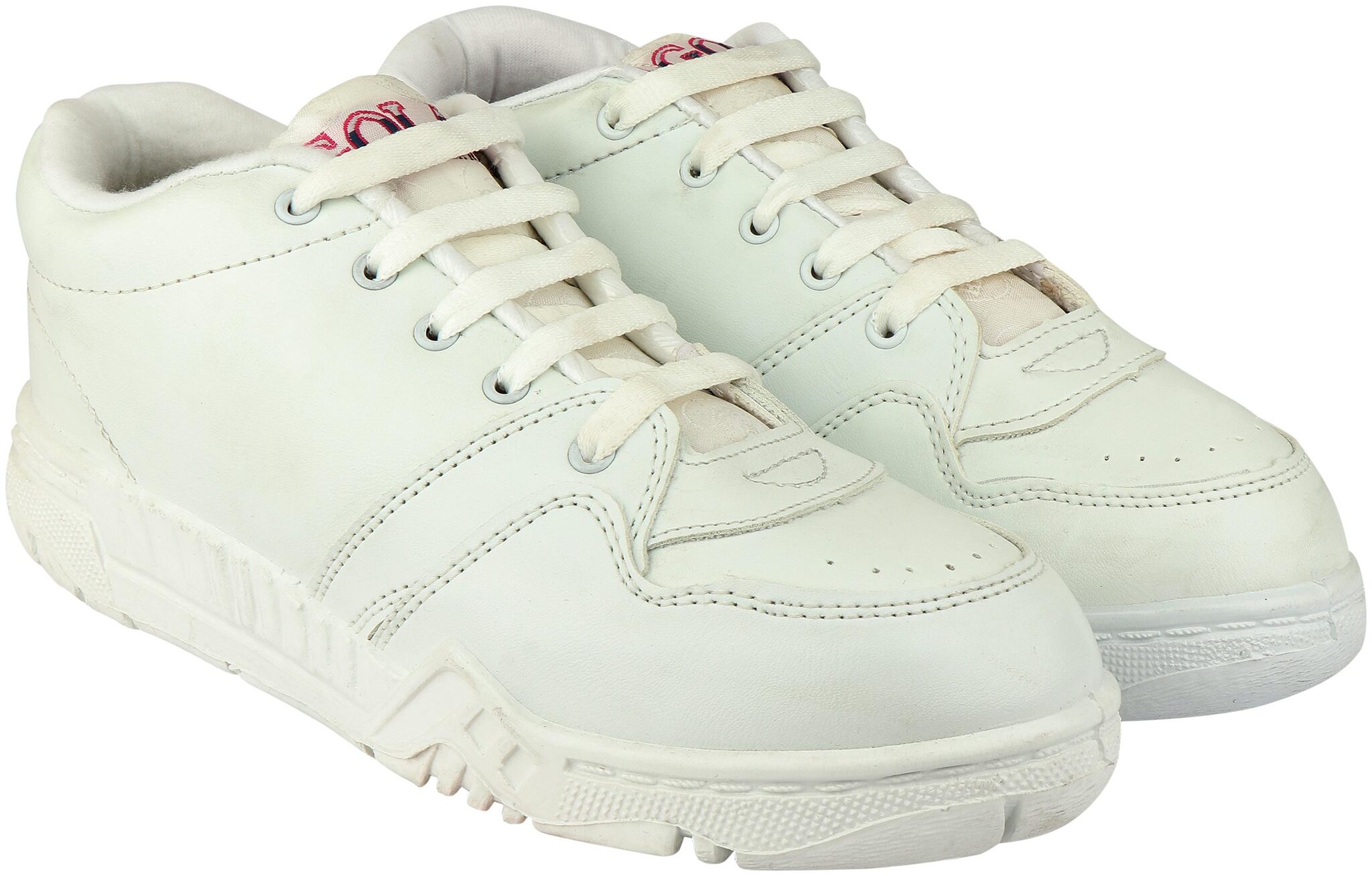 

Rex White Unisex Kids School Shoes