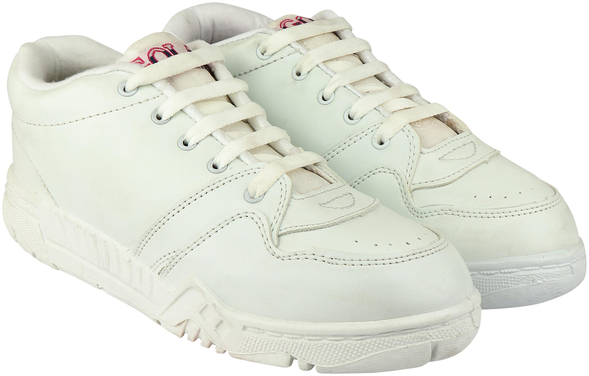 

Rex White Unisex Kids School Shoes