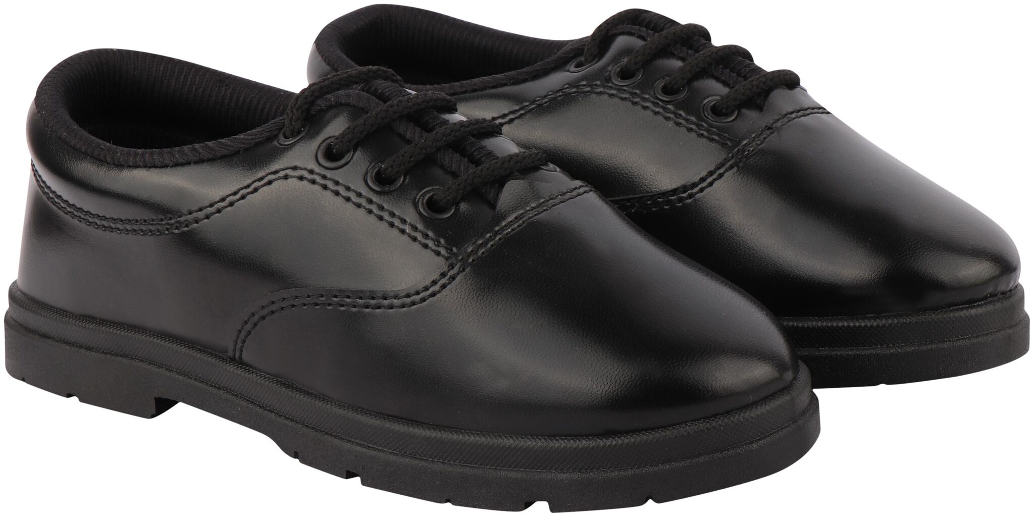 

Rex Black Boys School Shoes
