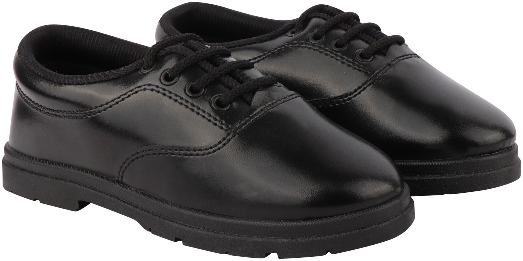 

Rex Black Boys School Shoes