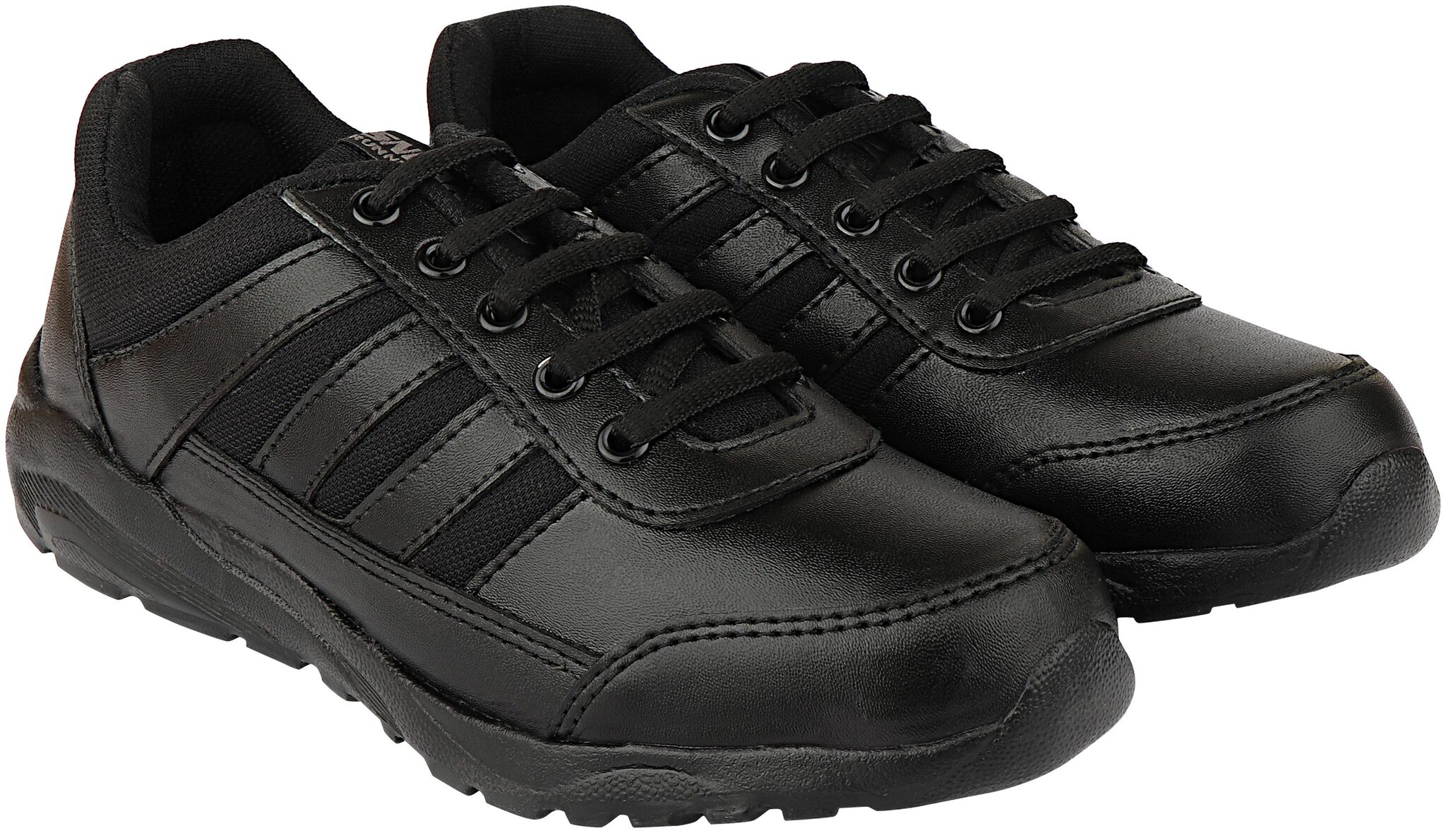 

Rex Black Boys School Shoes