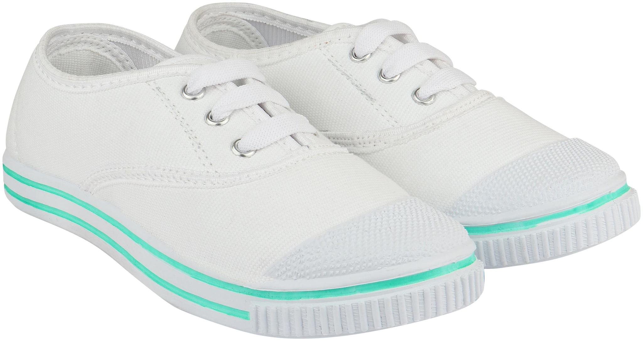 

Rex White Unisex Kids School Shoes