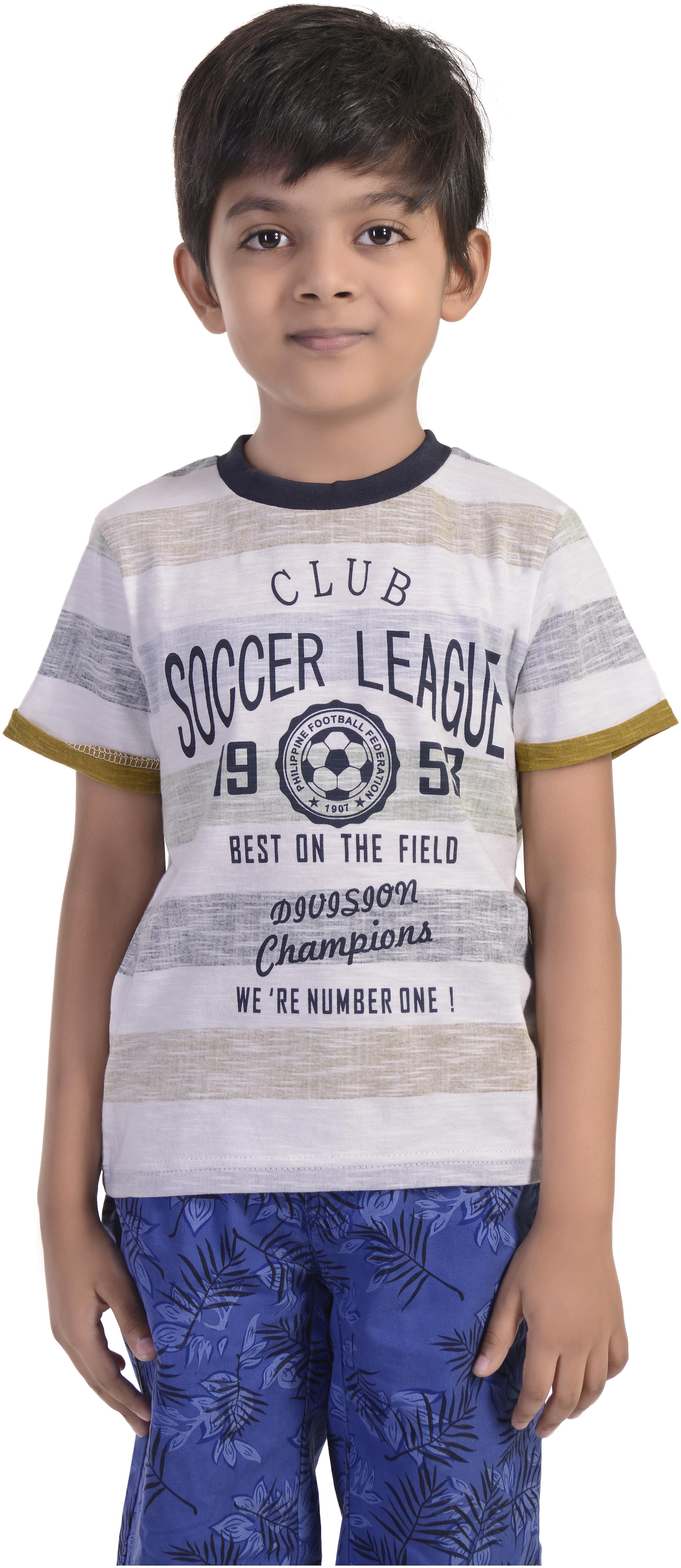 

Rhythm Boy Cotton Printed T-shirt - Multi