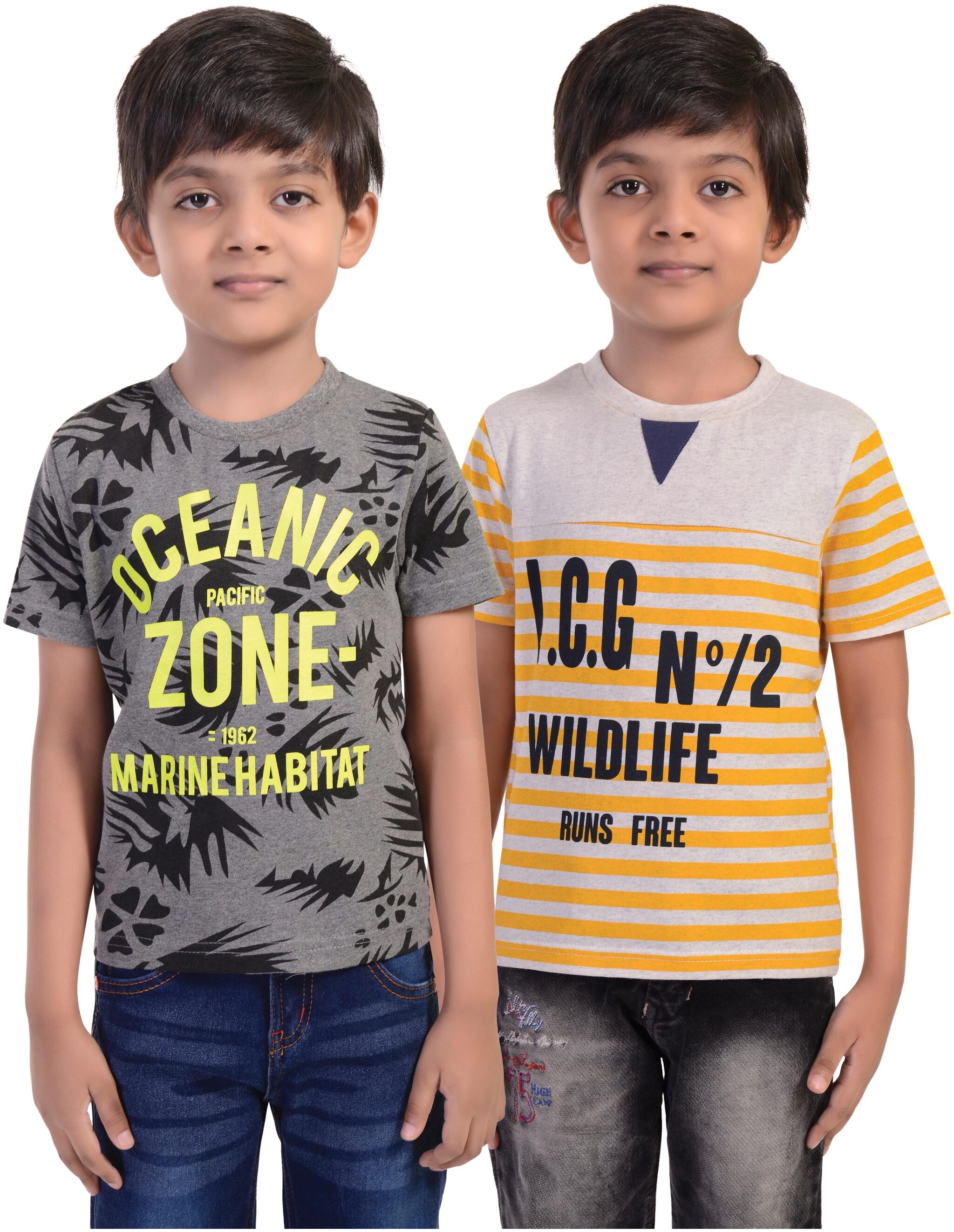 

Rhythm Boy Cotton blend Printed T-shirt - Multi
