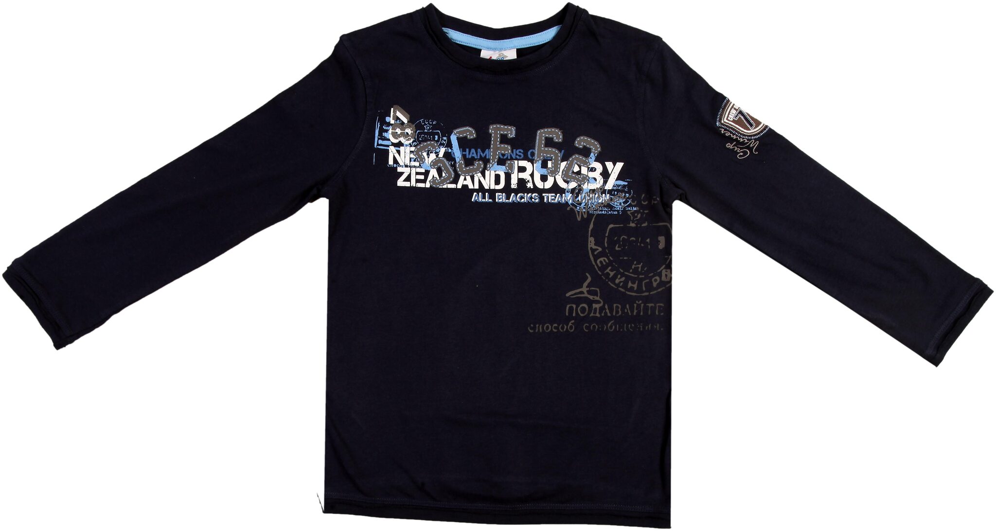 

RJP Girl Cotton Printed T shirt - Blue