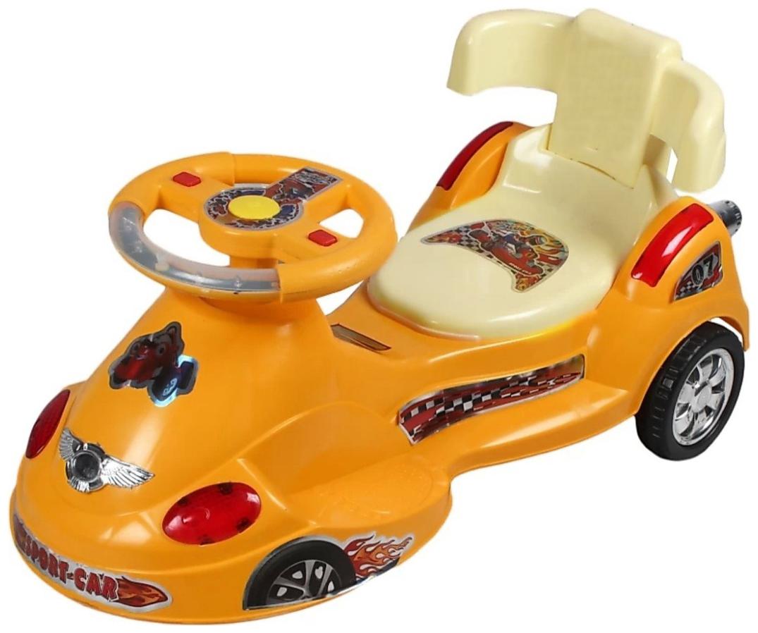 

Smoothest Strongest Push Magic Car Ride On Kids (Light And Music)
