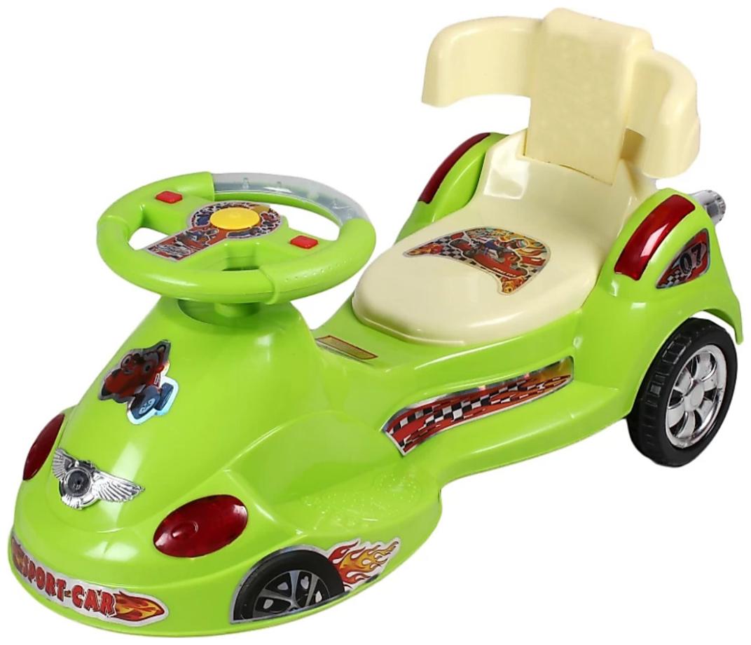 

Smoothest Strongest Push Magic Car Ride On Kids (Light And Music)
