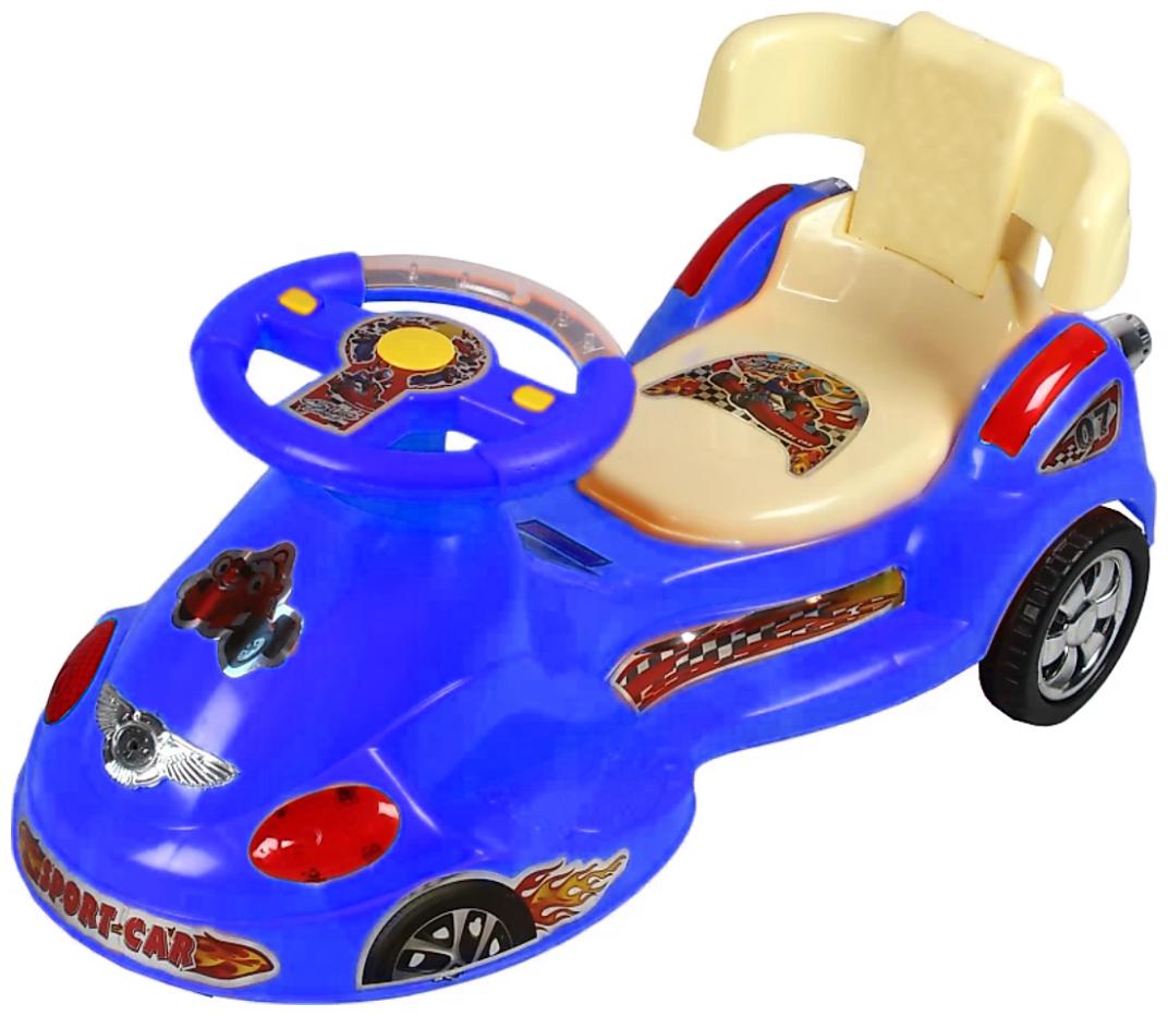 

Smoothest Strongest Push Magic Car Ride On Kids (Light And Music)