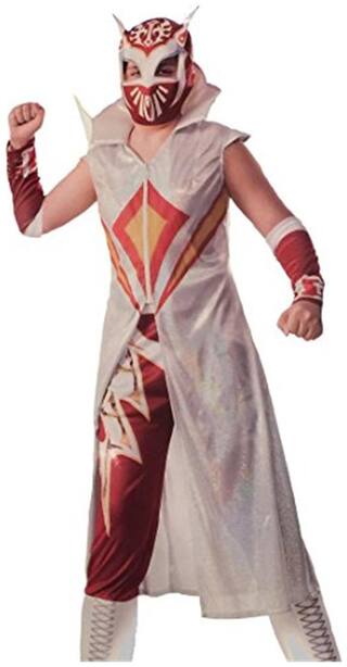 Buy Rubies Wwe Deluxe Sin Cara Costume Child Medium Online At Low Prices In India Paytmmall Com