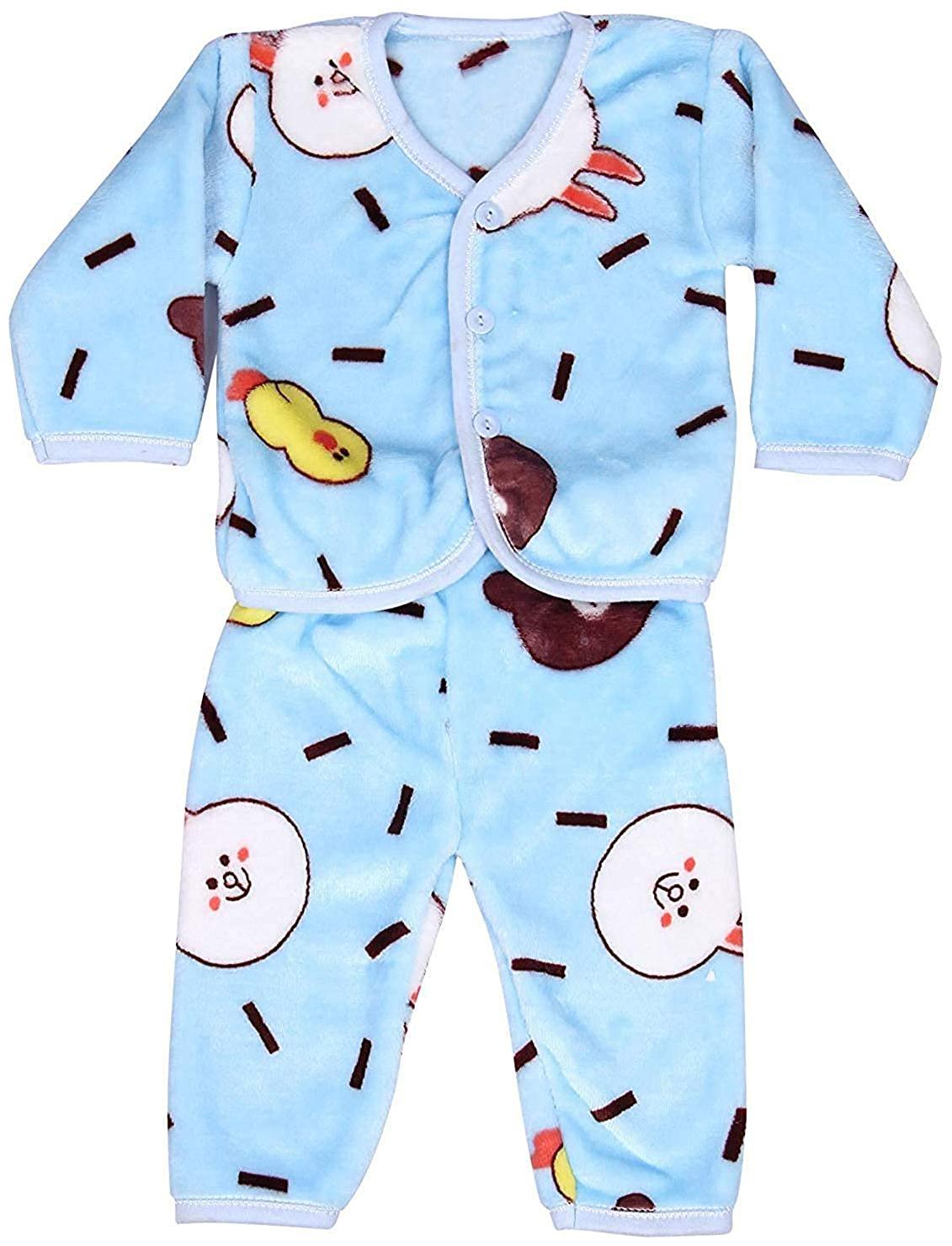 

SATPAL Unisex Top bottom set - Blue