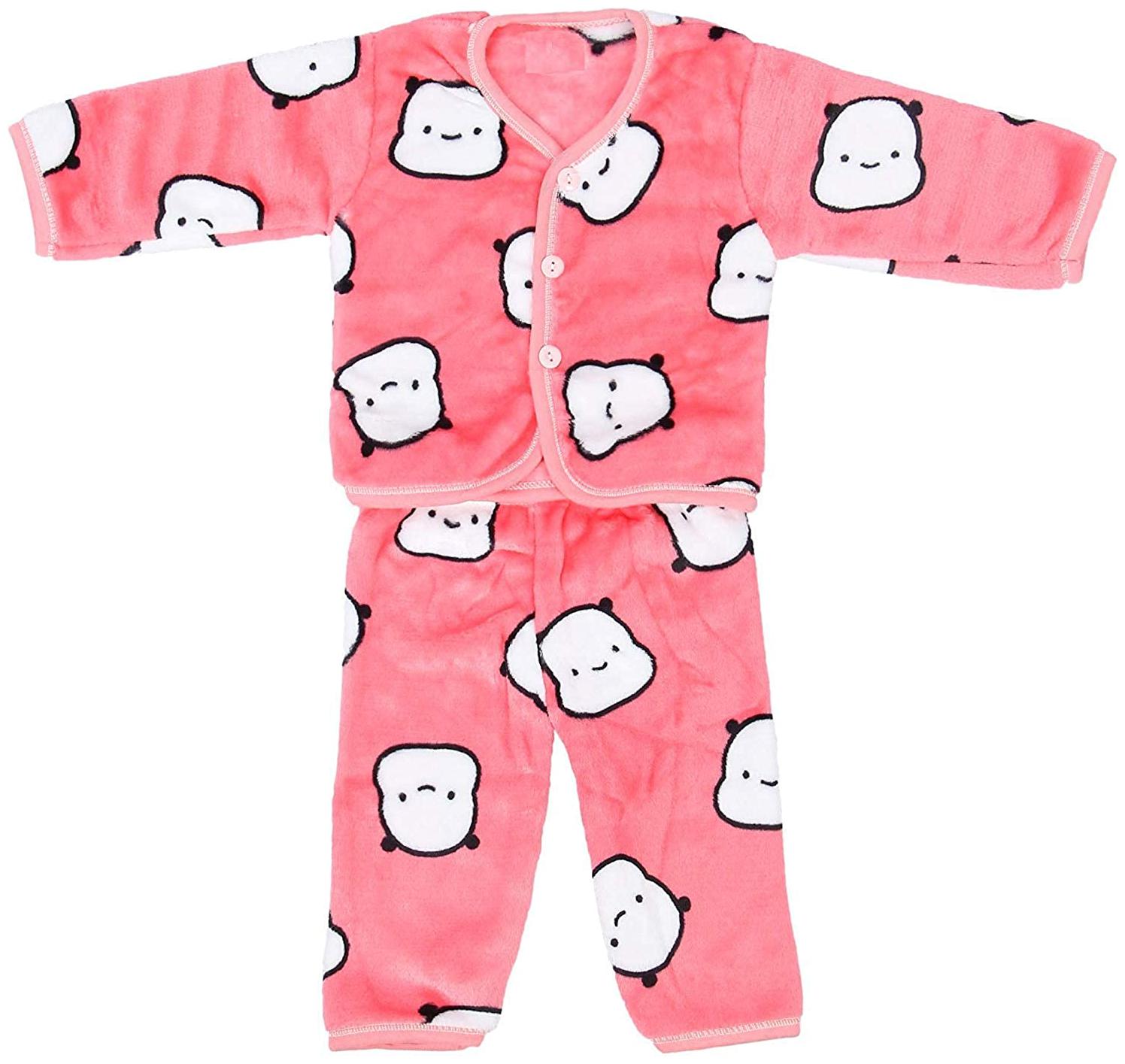 

SATPAL Unisex Top bottom set - Pink