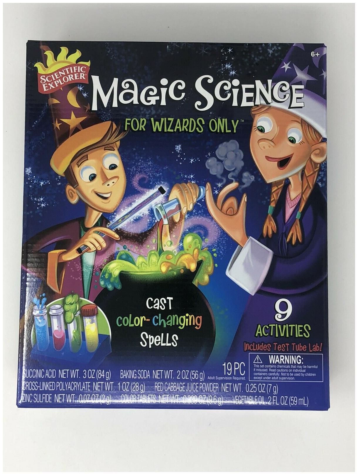 

Scientific Explorer Magic Science for Wizards Only Kit 9 Activities
