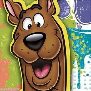 Buy Scooby Doo Paint Splatter Small Napkins 16 Birthday Party