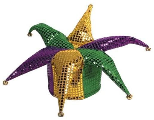 

Sequin Jester Hat
