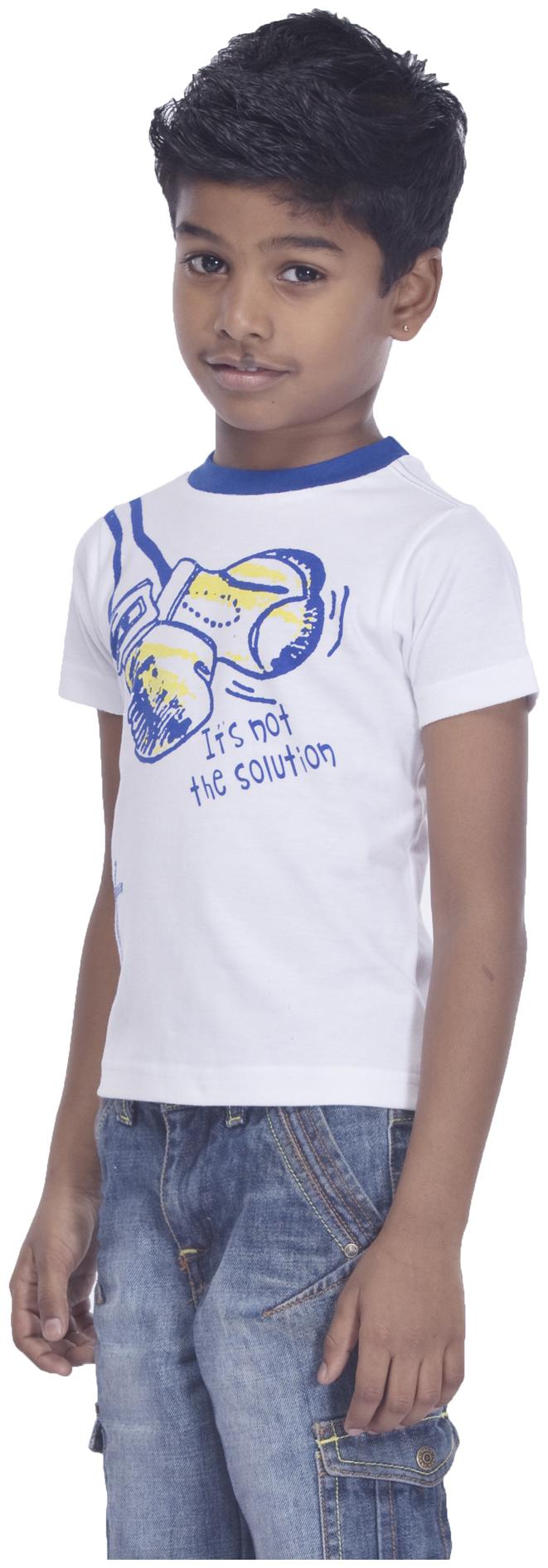 

Sera White Cotton T-Shirt (9-10 Years)