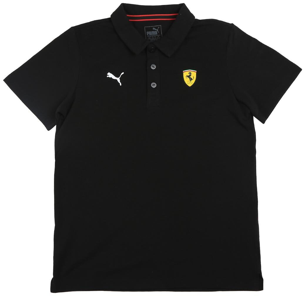

Puma Boy Cotton Solid T-shirt - Black