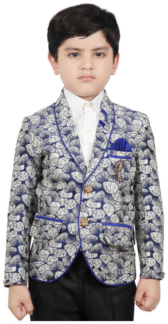 

SG YUVRAJ Boy Polyester Printed Kurta pyjama set - Multi