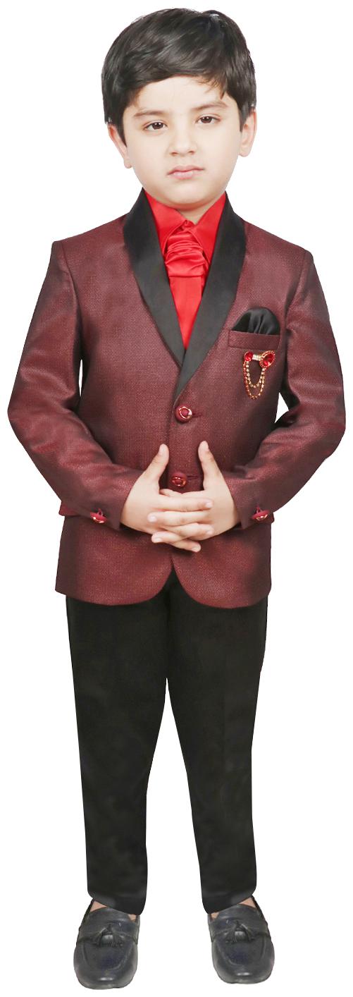 

SG YUVRAJ Coat pants set For Boys (Multi)