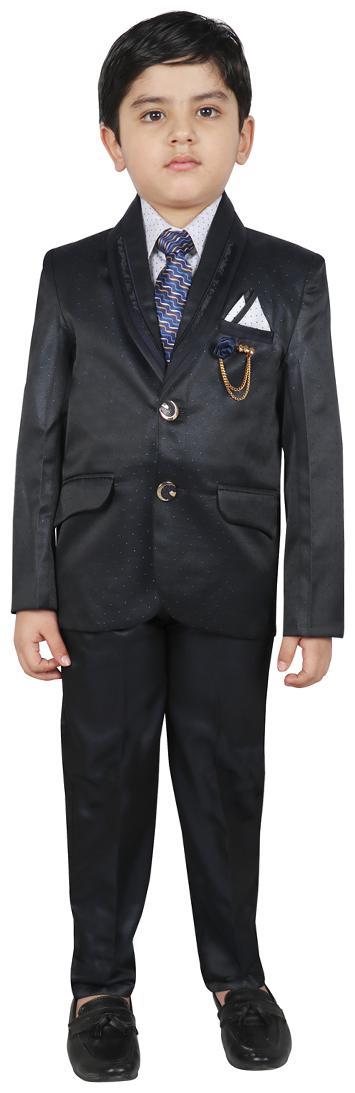 

SG YUVRAJ Coat Pent For Boys Blue White