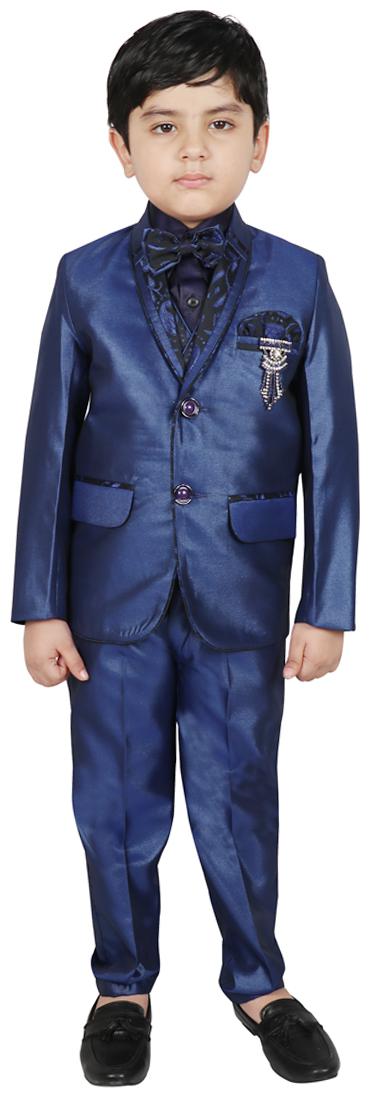 

SG YUVRAJ Coat Pent For Boys Blue