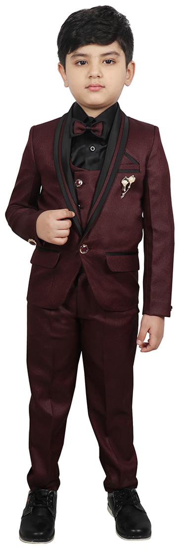 

SG YUVRAJ Coat pants For Boys Maroon