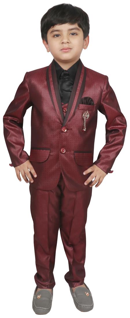

SG YUVRAJ Ethnic Wear For Boy (Maroon)