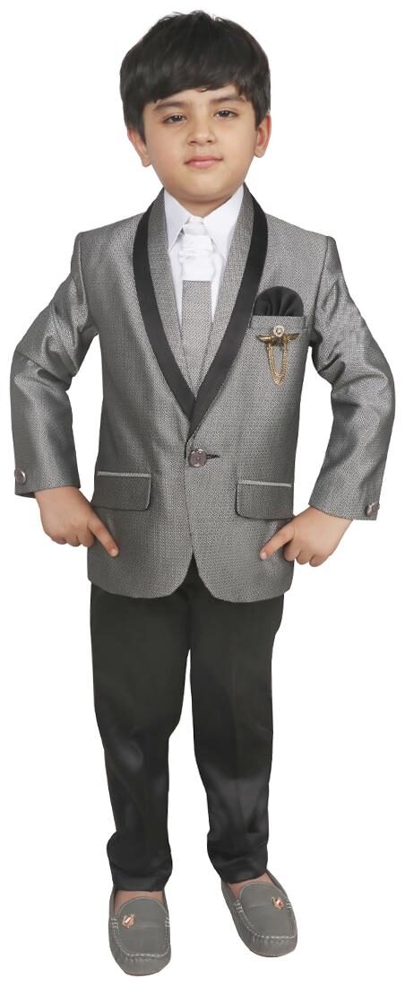 

SG YUVRAJ Partywear Coat Pants For Boys(Multi)