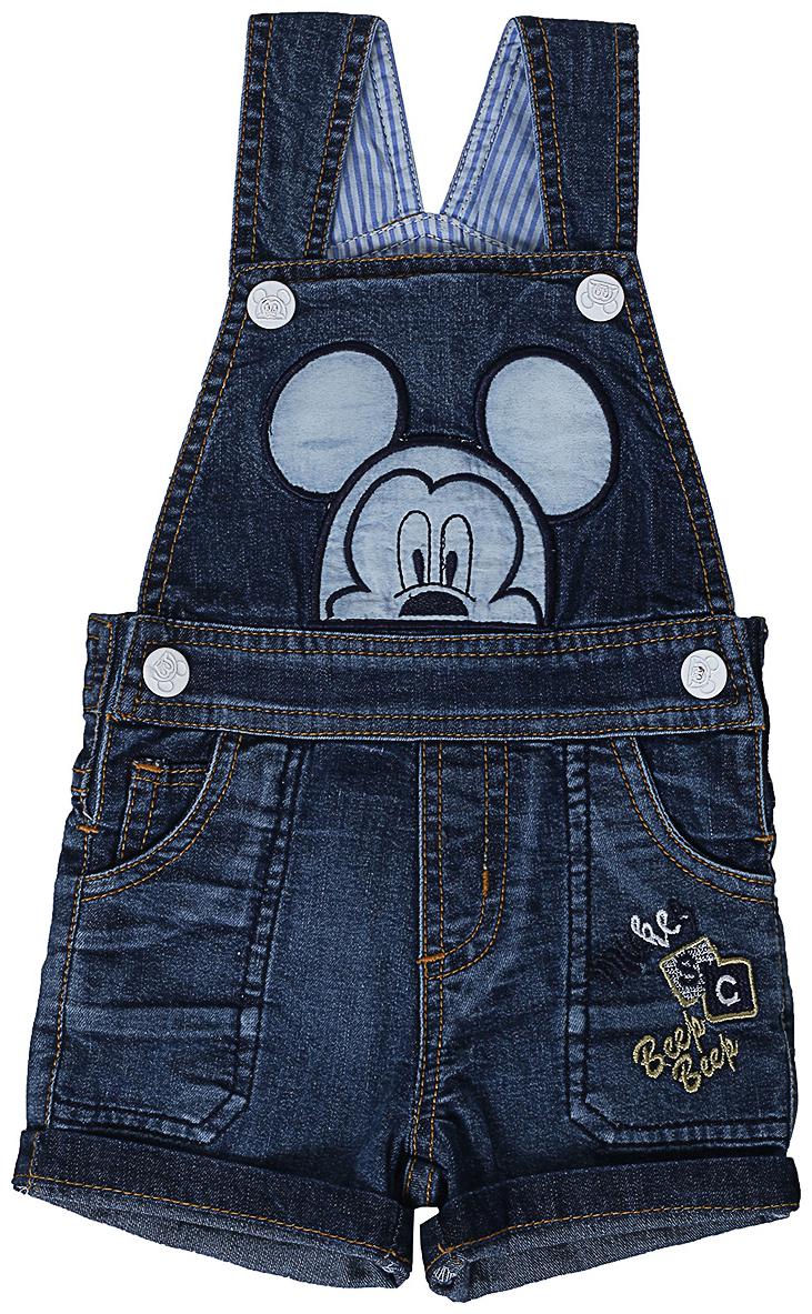 

Shishu Baby boy Denim Solid Jumpsuit - Blue